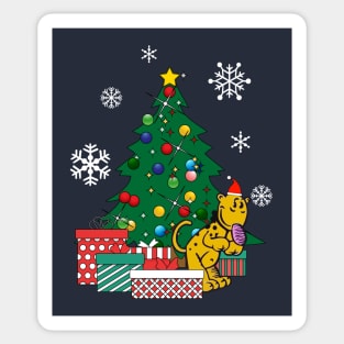 Eugene The Jeep Around The Christmas Tree Popeye Sticker